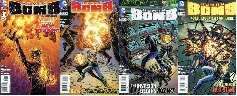 HUMAN BOMB (2013) 1-4  complete mini-series!