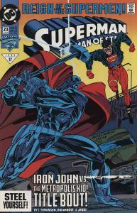 Superman: The Man of Steel #23 VF ; DC | Reign of the Supermen Superboy