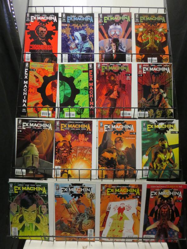 Ex Machina (Wildstorm 2004)Lot of 28Diff between #2-49  BK Vaughn Powered Fanboy