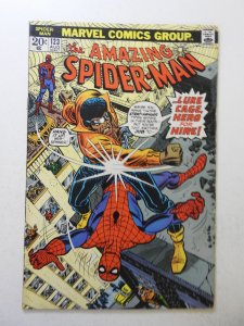 The Amazing Spider-Man #123 (1973) VG moisture stain, cover detached top staple