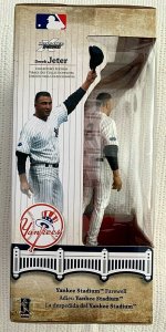 ?~McFARLANE SPORTSPICKS~HOF DEREK JETER~YANKEE STADIUM FAREWELL~LMTD EDITION~?