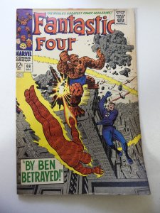 Fantastic Four #69 (1967) GD/VG Condition moisture stains