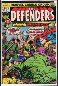 The Defenders #19 (1975) The Defenders