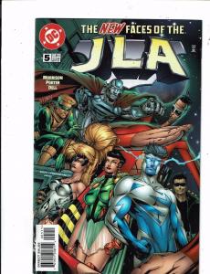 9 JLA DC Comic Books # 4 5 7 8 9 16 17 18 25 Justice League Batman Flash RC5