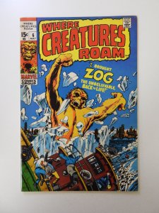 Where Creatures Roam #6 (1971) VF- condition