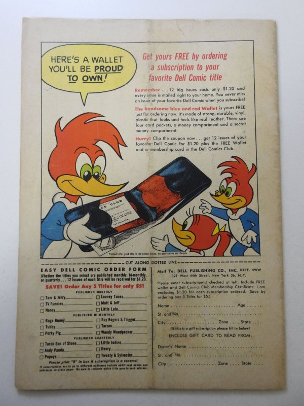 Woody Woodpecker #54 (1959) VG Condition