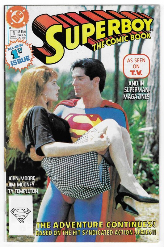 Superboy: The Comic Book #1 Direct Edition (1990)