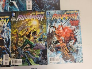 5 Aquaman DC Comic Books #7 9 10 12 14 24 TJ19