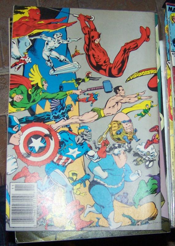 EXCALIBUR # 14  1989 MARVEL CROSS TIME CAPER PT 3+ X MEN hulk inhumans