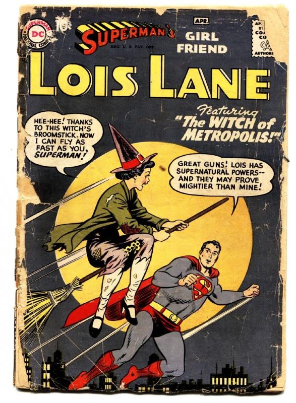 SUPERMAN'S GIRLFRIEND LOIS LANE #1-1958-FIRST ISSUE-DC-KEY-comic book