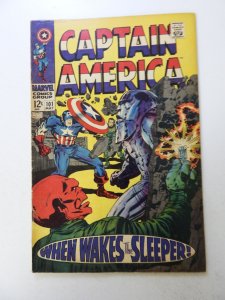 Captain America #101 (1968) VG condition moisture damage