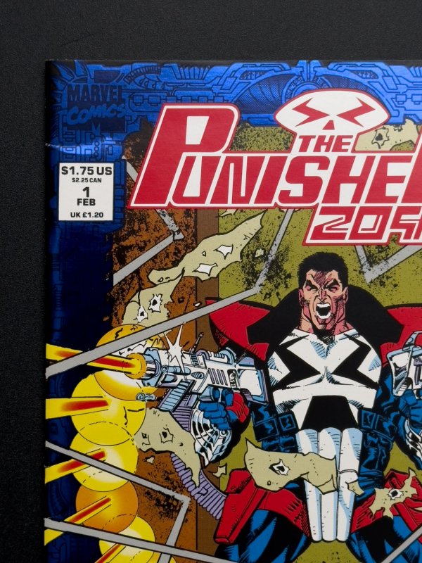 Punisher 2099 #1 (1993) [Foil Cvr] KEY - 1st App - FN/VF