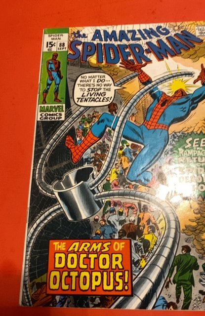 Amazing Spider-Man #88 arms of the octopus