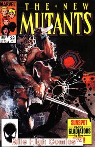 NEW MUTANTS (1983 Series)  (MARVEL) #29 Good Comics Book