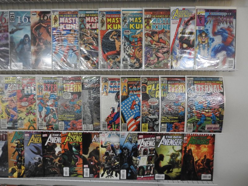 Huge Lot 140+ Comics W/ Avengers, Thor, Power Man+ Avg Fine- Condition!