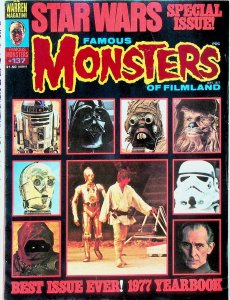 Famous Monsters #137 Star Wars Special Issue Sept 1977 Warren Magazine