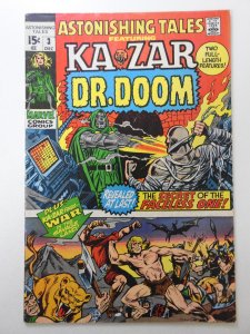 Astonishing Tales #3 (1970) W/ Dr. Doom!! Beautiful Fine- Condition!