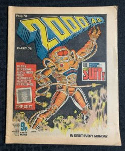 1978 July 15 2000 A.D. #73 VG/FN 5.0 Judge Dredd Cursed Earth Story