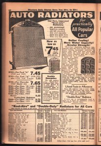 Auto Owners' Thrift Book 1936-Radios-sporting goods-hardware-About 100 pages