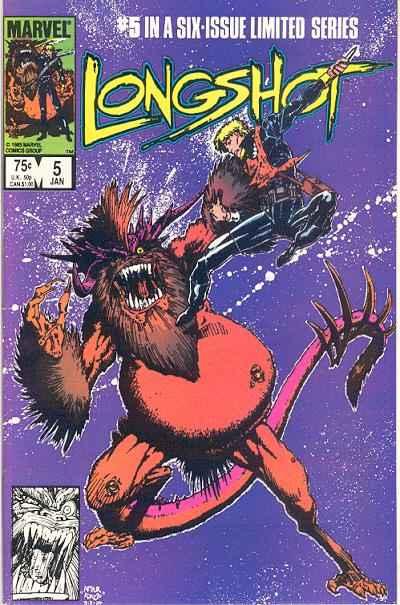 Longshot (1985 series) #5, VF- (Stock photo)