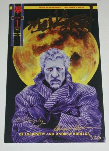 MONGREL #1 COVER A Signed Gold VARIANT 1994 Numbered W reg Card NM 9.4
