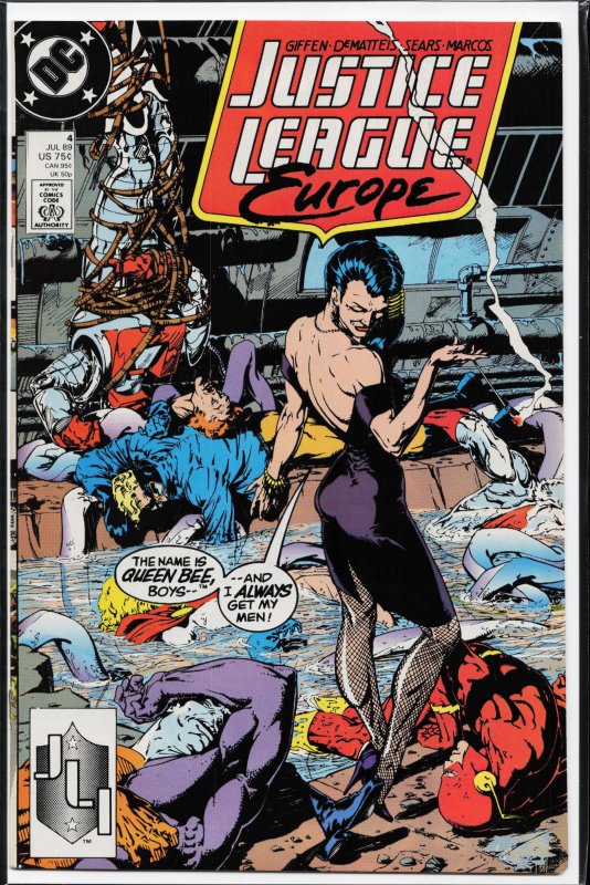Justice League Europe #4 (1989) Justice League