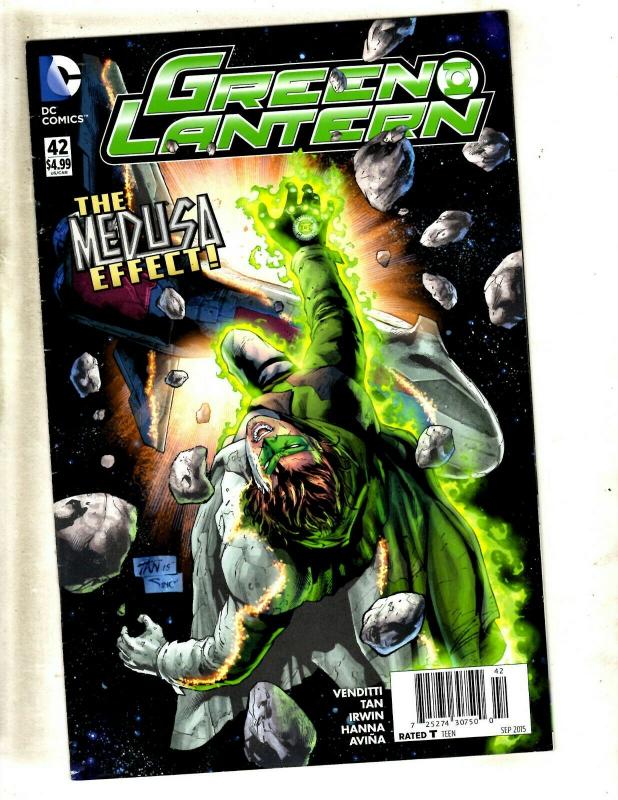 Lot Of 10 Green Lantern DC Comic Books 32 34 35 36 37 38 39 41 42 43 Batman MF16