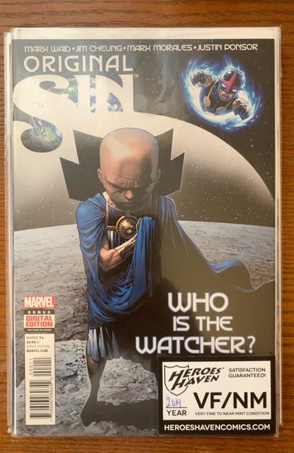 Original Sin #0 Who Is The Watcher? Marvel Comics VF/NM