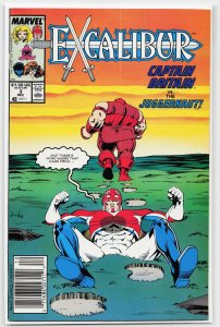 Excalibur #3 (1988) Excalibur