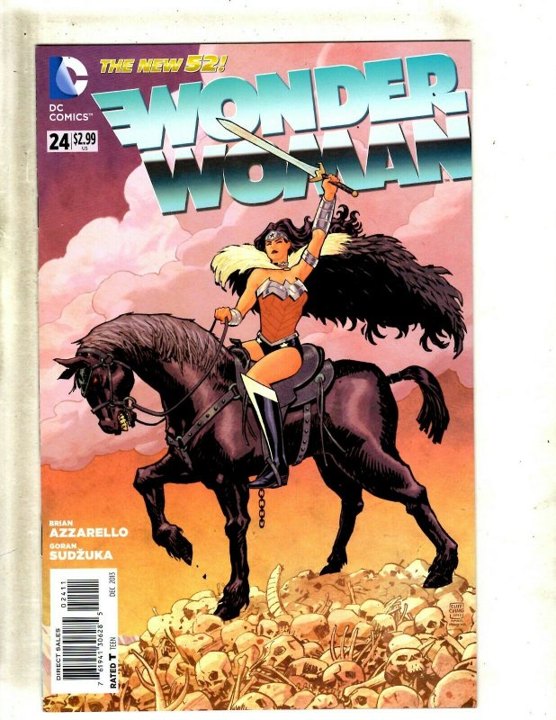 Lot Of 12 Wonder Woman DC Comic Books # 23.2 24 25 26 27 28 29 30 31 32 33 1 HR8