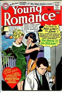 YOUNG ROMANCE #136 1965-DC ROMANCE-JAILBAIT CVR! VG+