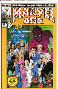 Marvel Age #54 (1987) Spider-Man