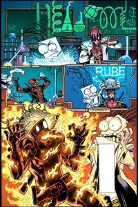 Deadpool #7 Koblish Secret Comic Var Marvel Comics Comic Book