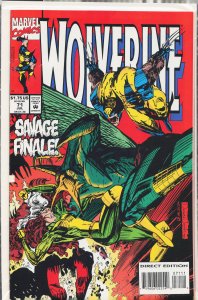 Wolverine #71 (1993) Wolverine