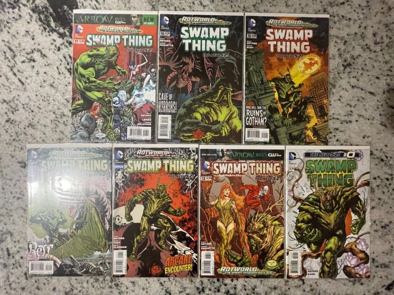 7 Swamp Thing DC Comic Books # 0 13 Annual 1 14 15 16 17 NM 1st Prints 71 J801 