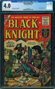 Black Knight #4 (1955) CGC 4.0