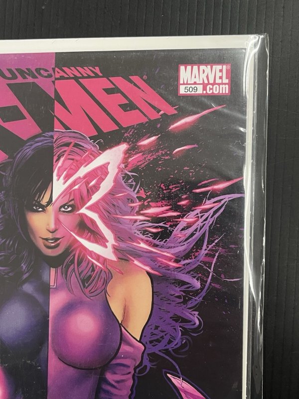 Uncanny X-Men #509 SIGNED & NUMERED BY Greg Land W/ COA Marvel 2009 PROSHIPPER