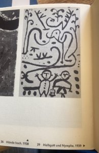 Paul Klee exhibit,Ziegler gallery Zurich,sept/oct 1963 program