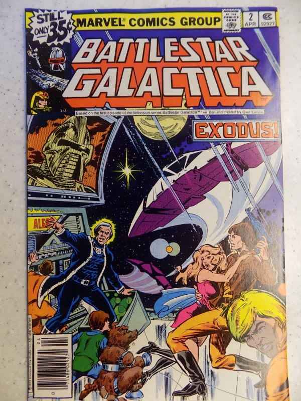 BATTLESTAR GALACTICA # 2 MARVEL BRONZE TV HI GRADE