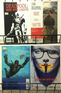 DEADPOOL: MERC WITH A MOUTH - MARVEL - 10 ISSUES w/in #4-13 - 2009-10 - VF+