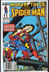Marvel Tales #201 (1987) Captain Britain