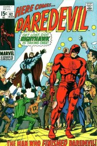 Daredevil #62 FN; Marvel | Nighthawk - Roy Thomas/Gene Colan - we combine shippi