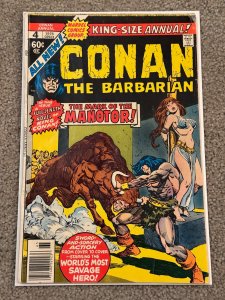 Conan the Barbarian Annual #4 (1978)