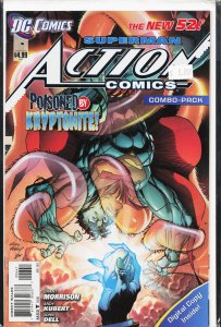 Action Comics #6 Combo Pack Cover (2012) Superman