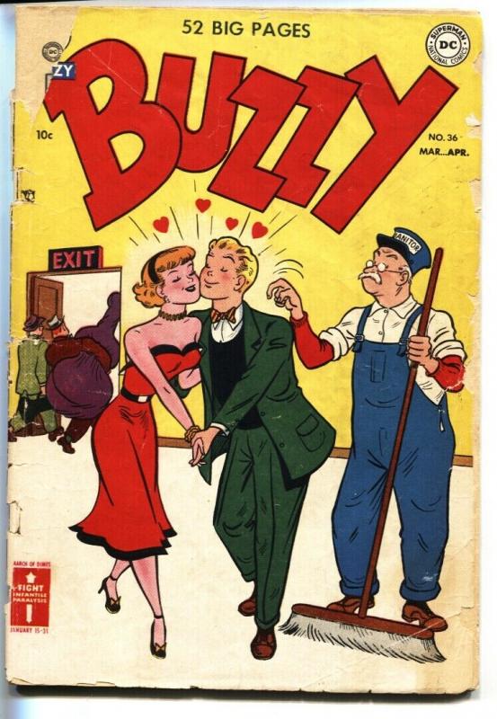 Buzzy #36 1951- Teen Humor- DC Golden Age G