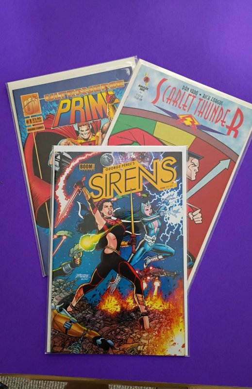 George Perez's Sirens #1 Cover A (2014)