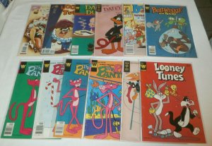 Dell/Gold Key/Charlton Flintstones Pink Panther Mighty Mouse ++ comics lot of 58