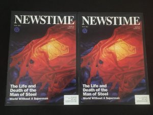 NEWSTIME May 1993 Two Copies, F+ Condition