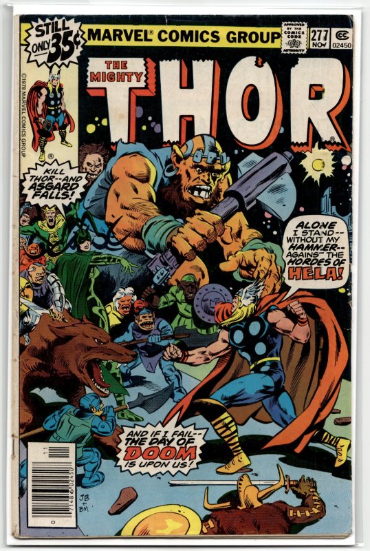 Thor #277 (1978) Thor