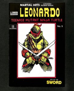 Teenage Mutant Ninja Turtles Authorized Training Manual #5